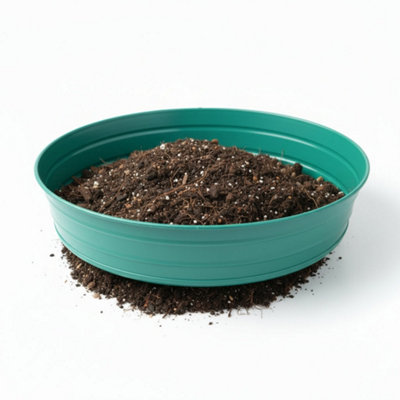 Metal Riddle 12mm MeshGarden Mesh Sieve from B&Q