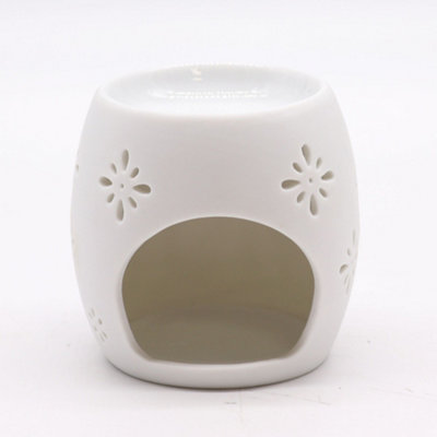 Serenityy Cherubs Ceramic Oil BurnerWhite GlossSingle PieceFor Fragrance Oils And Wax Melts from B&Q