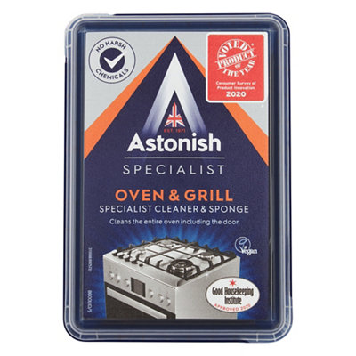 Astonish Specialist Sponge + Kitchen Oven & Grill Paste Cleaner250G from B&Q