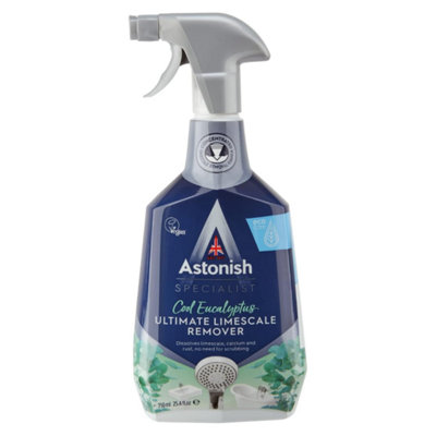 Astonish Specialist Cool Eucalyptus Limescale Remover Spray 750Ml B&Q