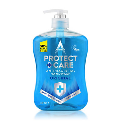 3x Astonish Protect & Care Anti-Bacterial Hand Wash Moisturiser 600ml - Original - Image 14