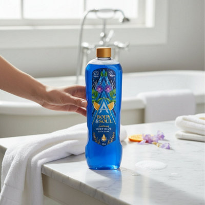 Astonish Bath Soak Deep Blue 750Ml Cruelty Free Dermatologically Tested Vegan from B&Q