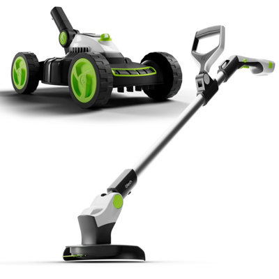 Gtech Gt50 Grass Edge Trimmer And Slm50 Lawnmower Body Only Bundle from B&Q