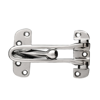 UAP Limited Uap Door RestrictorsSecurity Door GuardsPolished Chrome from B&Q