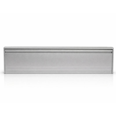 B&Q -  Firemongery 12" Letterplate Replacement For 44mm Timber Fd30 Doors Silver Anodised
