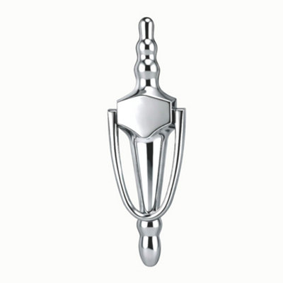 UAP Limited Uap Slimline Victorian Urn Stainless Steel 8" Door Knocker With Hidden Fixings In Mirror Polished Silver Finish from B&Q
