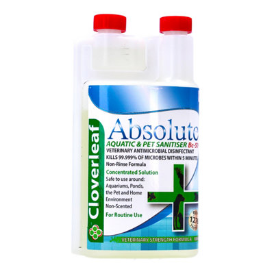 Cloverleaf Absolute Aquatic Pet Sanitiser 250Ml from B&Q
