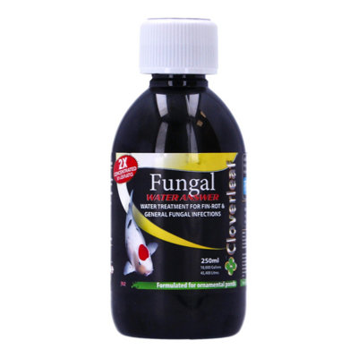 Cloverleaf Fungal Water Answer Pond Fish Treatment Koi 250Ml from B&Q