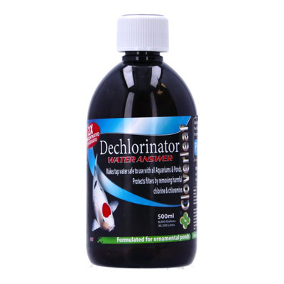Cloverleaf Dechlorinator Water Answer Pond Treatment Tap Safe 500Ml from B&Q