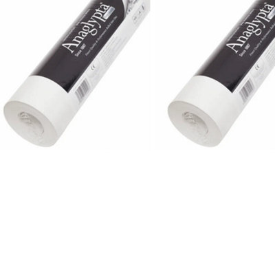 Anaglypta 2 X 2000 Grade Lining Paper Wallpaper 2 Rolls