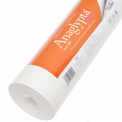 Retford Lining Paper 1400 Grade Single Roll By Anaglypta from B&Q