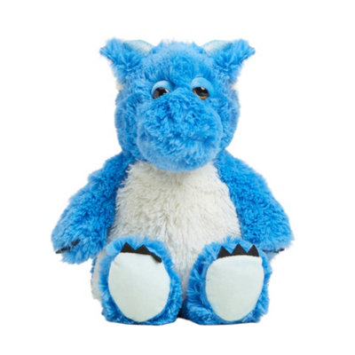 - Warmies Plush Blue Dragon Microwavable Weighted TeddyLavender ScentedHot Or Cold For Relaxation & Relief