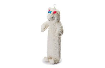 Warmies Hot Water Bottle With Cosy Cute Plush Removable Character/animal Cover Llama from B&Q