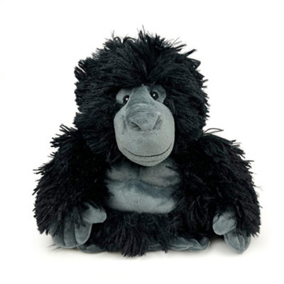 Warmies Plush Gorilla Microwavable Weighted TeddyLavender ScentedHot Or Cold For Relaxation & Relief from B&Q