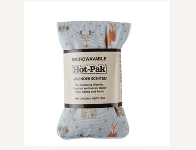 Hot-Pak Microwavable Wheat Filled Heat Pack With Lavender Scent Woodland from B&Q