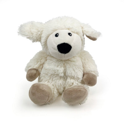 Warmies Junior Plush Sheep Microwavable Weighted TeddyLavender ScentedHot Or Cold For Relaxation & Relief from B&Q
