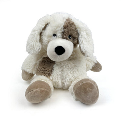 Warmies Junior Plush Puppy Microwavable Weighted TeddyLavender ScentedHot Or Cold For Relaxation & Relief from B&Q