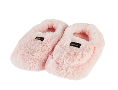 Warmies Ladies Blossom Microwavable Slippers Wheat-Filled Lavender Scented Onesize (Uk3-7) from B&Q