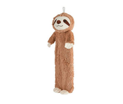 Warmies Hot Water Bottle With Cosy Cute Plush Removable Character/animal Cover Sloth from B&Q