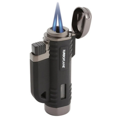 TURBOFLAME Twin Laser Jet V-Flame Windproof Lighter  VFR2-OR Camping wind Green - Image 4
