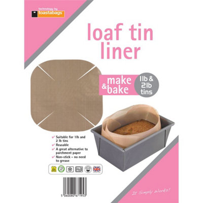 Toastabags Make & Bake Loaf Tin LinerLtl1 from B&Q