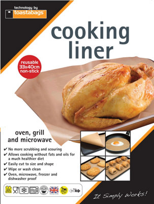 Netagon Toastabags OvenGrill & Microwave Cooking Liner from B&Q