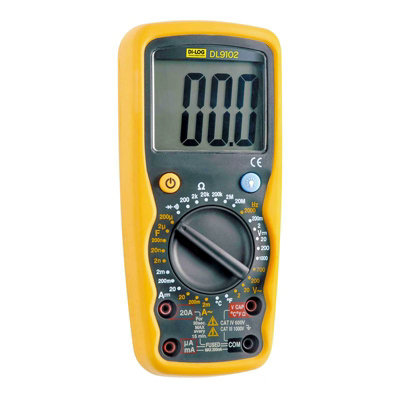 Di-Log Dl9102 General Purpose Multimeter C/w Temperature from B&Q