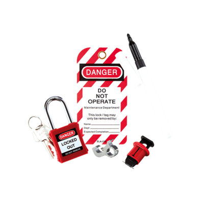 Di-Log Dlloc1 18Th Edition Personal Lockout Kit from B&Q