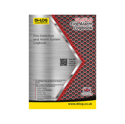 Di-Log Dlcflb Fire Detection And Alarm System Logbook from B&Q