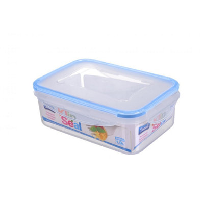  - Food Storage Container 1000Ml Plastic Leakproof Clip Lock Bpa Free Reusable