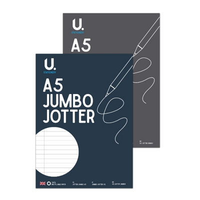 Martello Single A5 120 Sheets Jumbo Jotter - Blue - Image 5