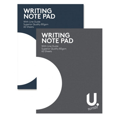 Martello Single 13.5X17.5cm 108 Pages Plain Writing Pad - Blue - Image 5