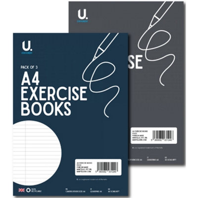 Pack of 3 32 Pages A4 Lined Exercise Books - Image 7