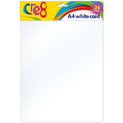 B&Q -  24 White A4 Card Sheets Pack Key Features 24 Pack A4 Card Ample Supply For Multiple Projects And Creative Tasks 200Gsm Thickness - Image 4