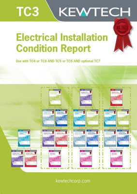 Kewtech Tc3 Electrical Installation Condition Report40 Pages For Domestic Use from B&Q