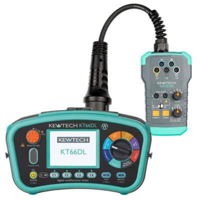 B&Q -  Kt66Dl Multifunction Tester & Kewevse Adaptor Kit