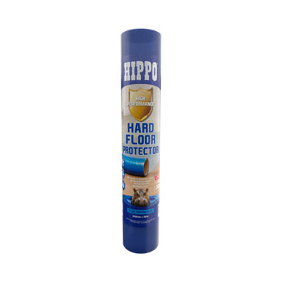 Hippo Hard Floor Surface Protector 600mm X 50M Blue from B&Q