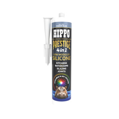 B&Q -  Prestige 4 In 1 Silicone SealantPigeon Blue