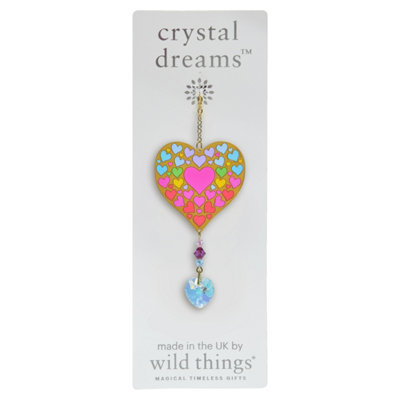 Wild Things Crystal Dream Suncatcher Heart Of Hearts from B&Q
