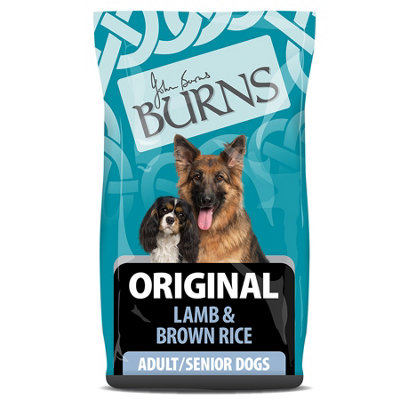 Burns Original Lamb & Brown Rice Dog Food 12Kg from B&Q