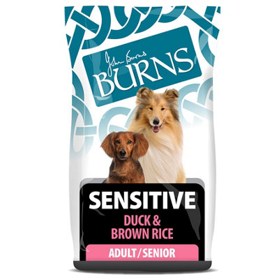 Burns Sensitive Duck & Rice 12Kg Brown