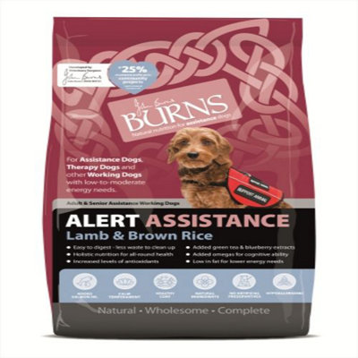 Burns Alert Assistance Lamb & Rice 6Kg Brown