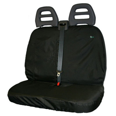 Town & Country Covers Citreon Relay Black Waterproof Van Double Passenger Seat Cover from B&Q