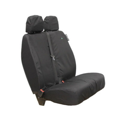 Town & Country Covers Mercedes Sprinter 2018 Onwards Black Waterproof Van Double Passenger Seat Cover from B&Q