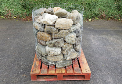 Stone Warehouse Cambrian Boulders C.150-300mm Crate (Approx. 85Pc) from B&Q
