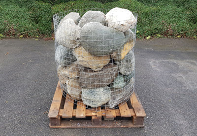 Stone Warehouse Cambrian Boulders C.200-300mm Crate (Approx. 45Pc) from B&Q