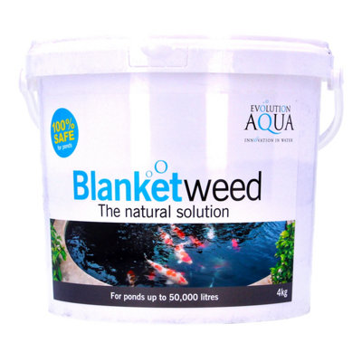 Evolution Aqua Blanketweed Natural Pond Treatment Fish Koi Stops String Algae Ea 4000G from B&Q