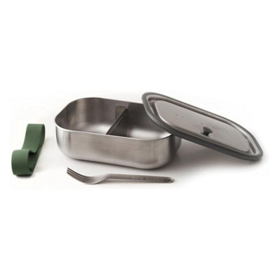 Black+Blum Stainless Steel Lunch Box Large 1L - Olive - Image 8