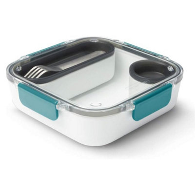Black+Blum Lunch Box Original - Blue - 1L Capacity - Leakproof - Includes Fork & Sauce Pot - Image 7