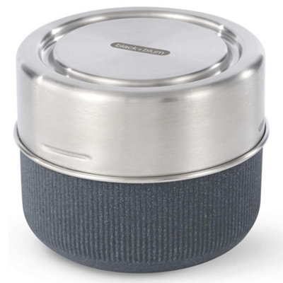 Black + Blum Slate Glass Lunch Pot Large 600MlSlate from B&Q